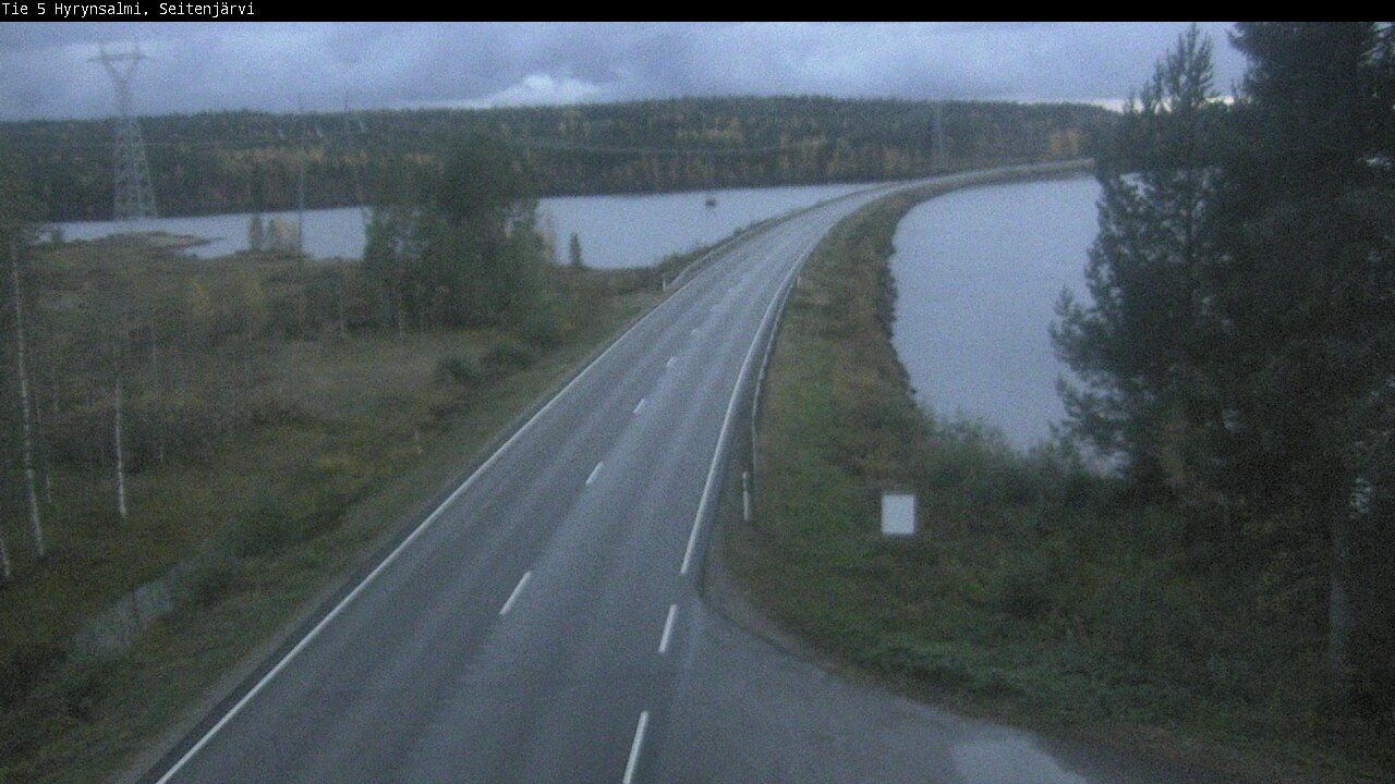 Kelikamerat Kuva Tie 5 Hyrynsalmi, Seitenjärvi, Hyrynsalmi, Kainuu