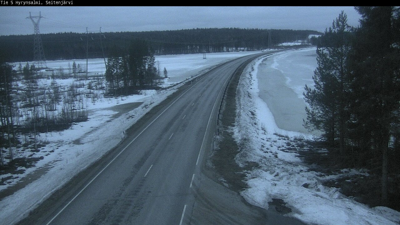 Kelikamerat Kuva Tie 5 Hyrynsalmi, Seitenjärvi, Hyrynsalmi, Kainuu