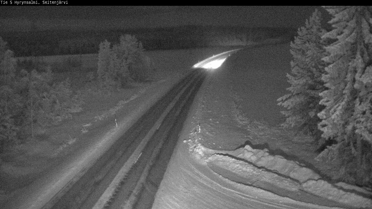 Kelikamerat Kuva Tie 5 Hyrynsalmi, Seitenjärvi, Hyrynsalmi, Kainuu