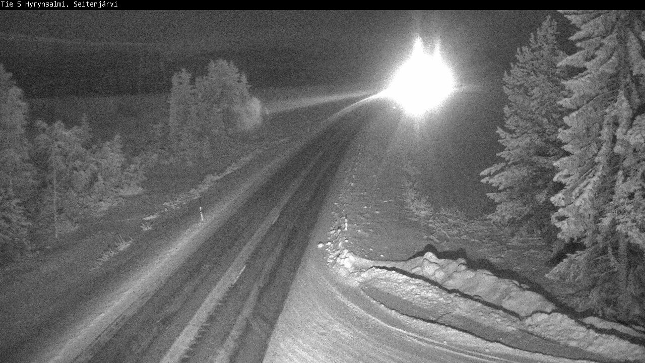 Kelikamerat Kuva Tie 5 Hyrynsalmi, Seitenjärvi, Hyrynsalmi, Kainuu