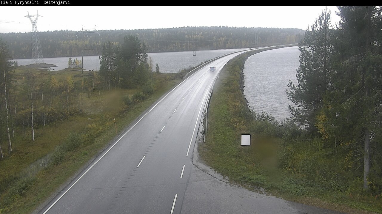 Kelikamerat Kuva Tie 5 Hyrynsalmi, Seitenjärvi, Hyrynsalmi, Kainuu