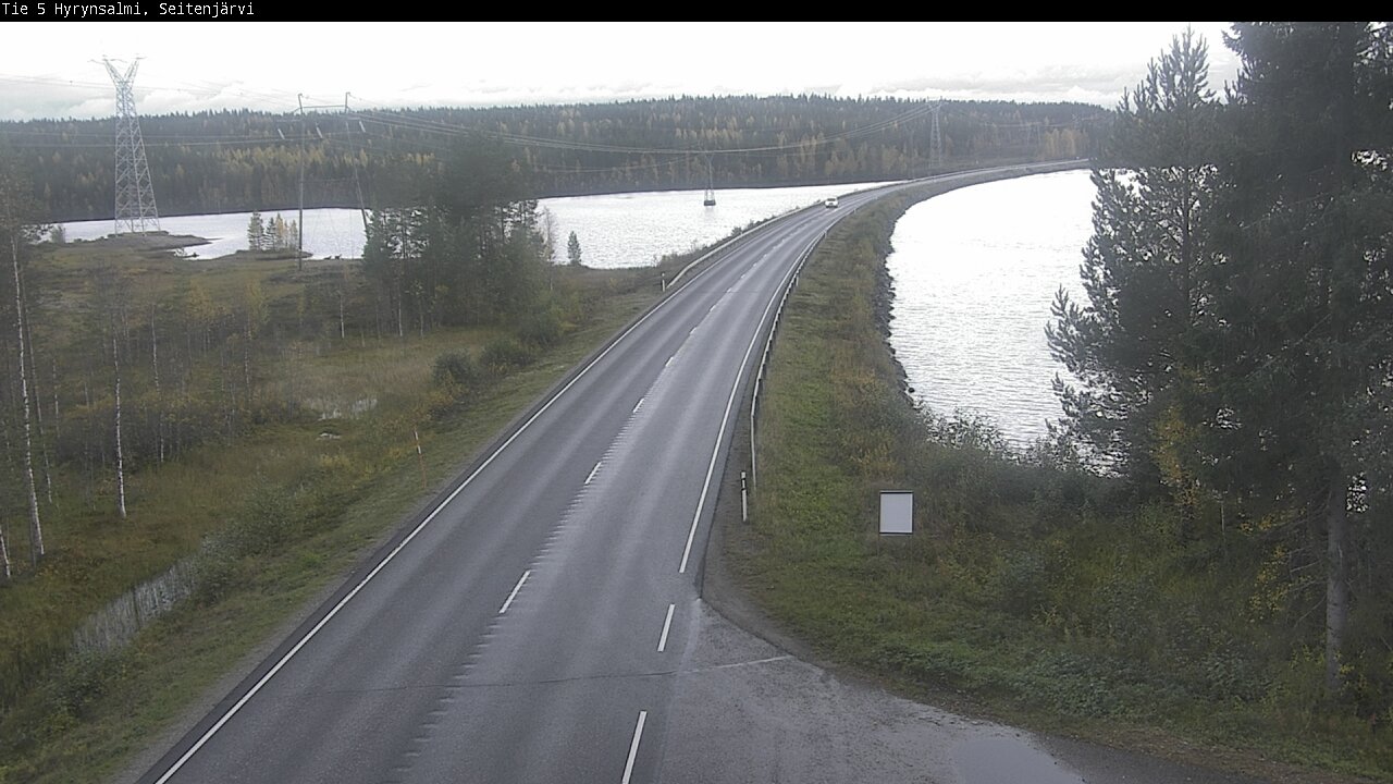 Kelikamerat Kuva Tie 5 Hyrynsalmi, Seitenjärvi, Hyrynsalmi, Kainuu