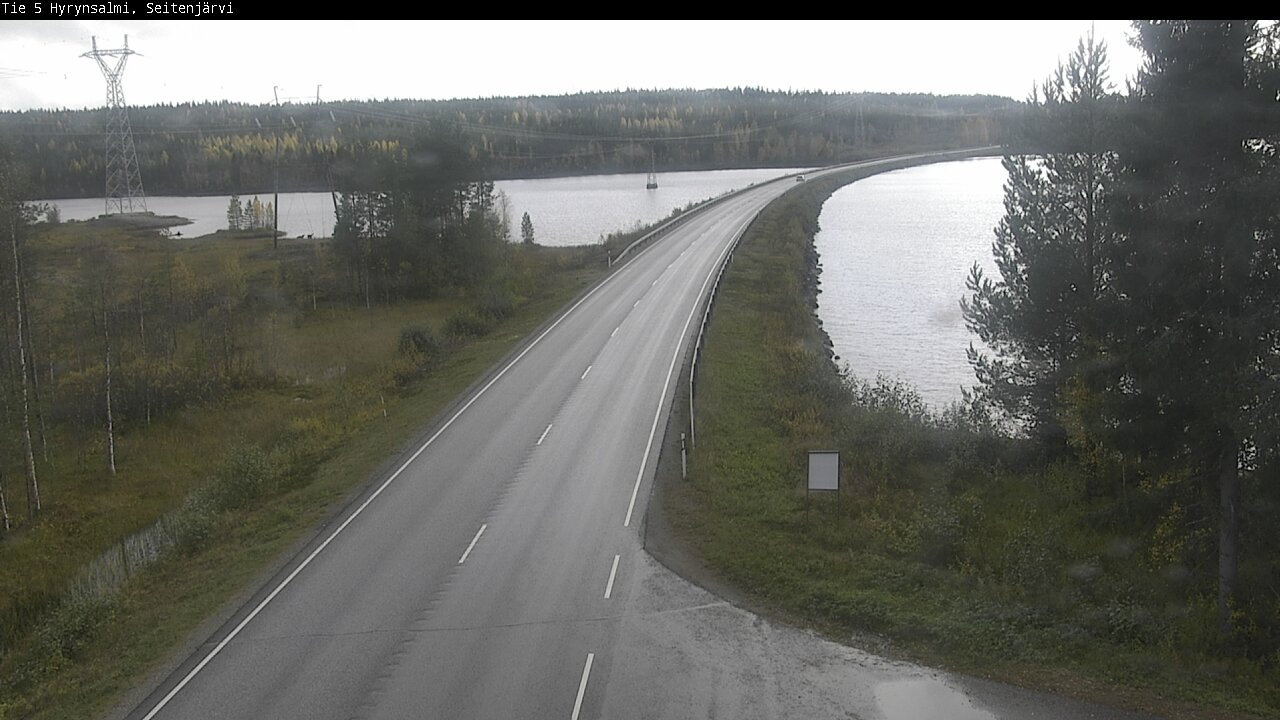 Kelikamerat Kuva Tie 5 Hyrynsalmi, Seitenjärvi, Hyrynsalmi, Kainuu