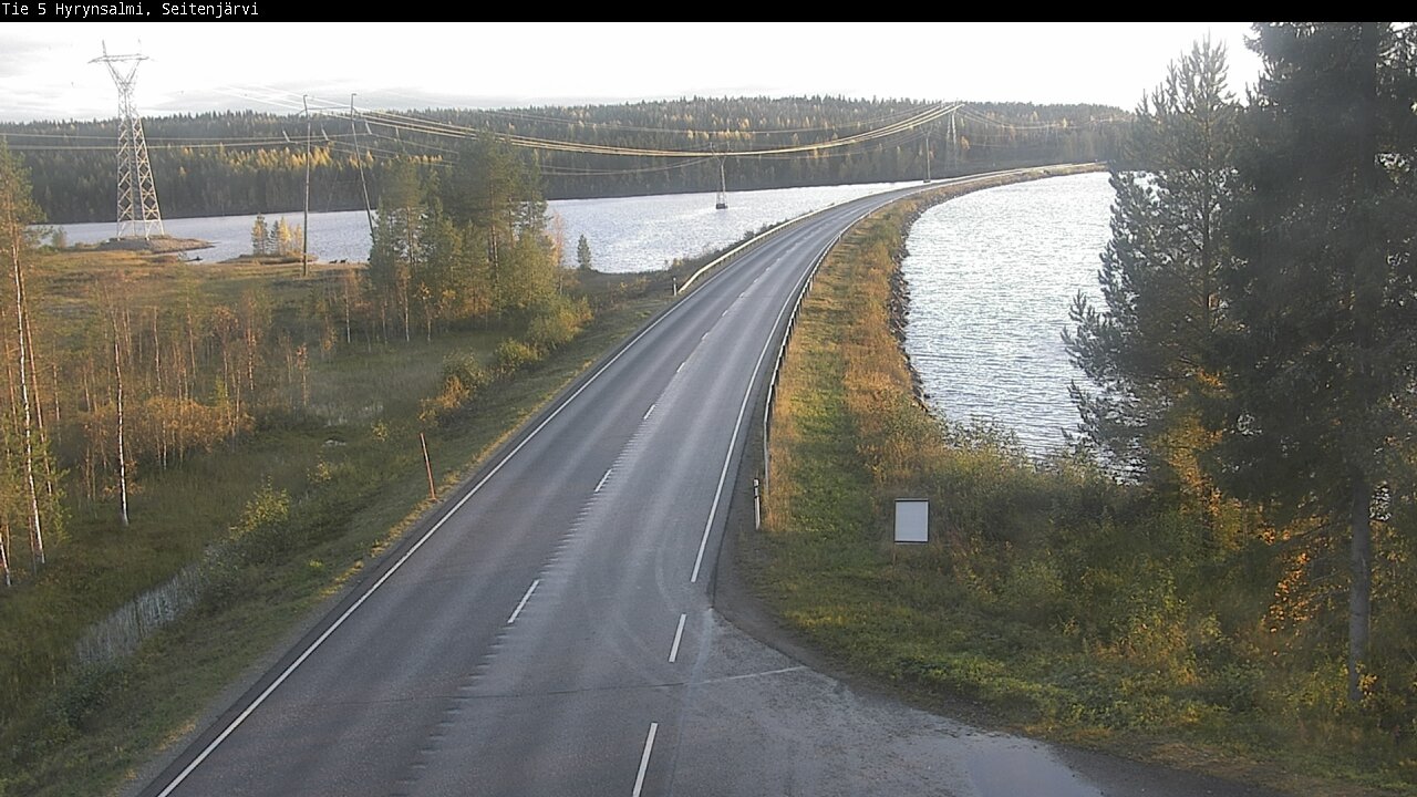 Kelikamerat Kuva Tie 5 Hyrynsalmi, Seitenjärvi, Hyrynsalmi, Kainuu