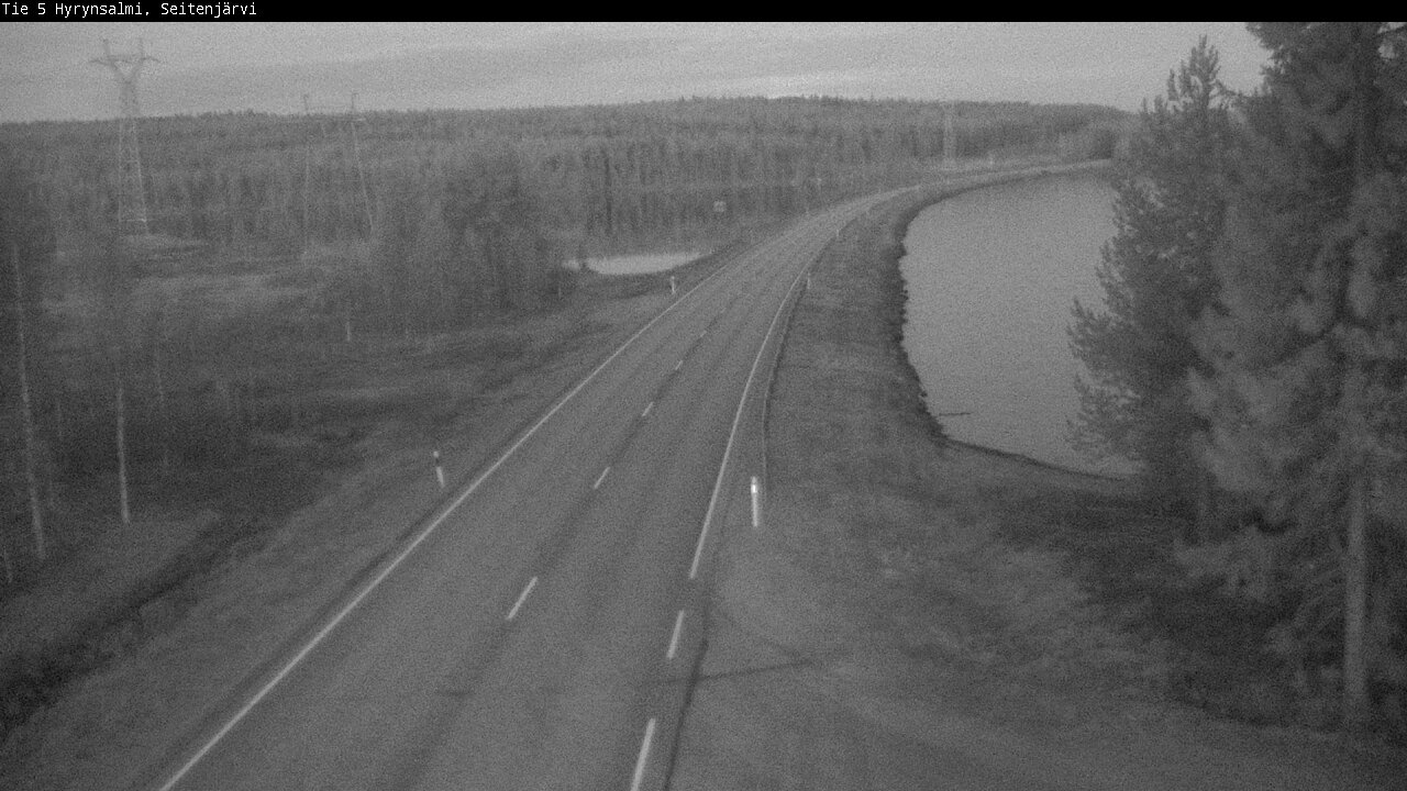 Kelikamerat Kuva Tie 5 Hyrynsalmi, Seitenjärvi, Hyrynsalmi, Kainuu