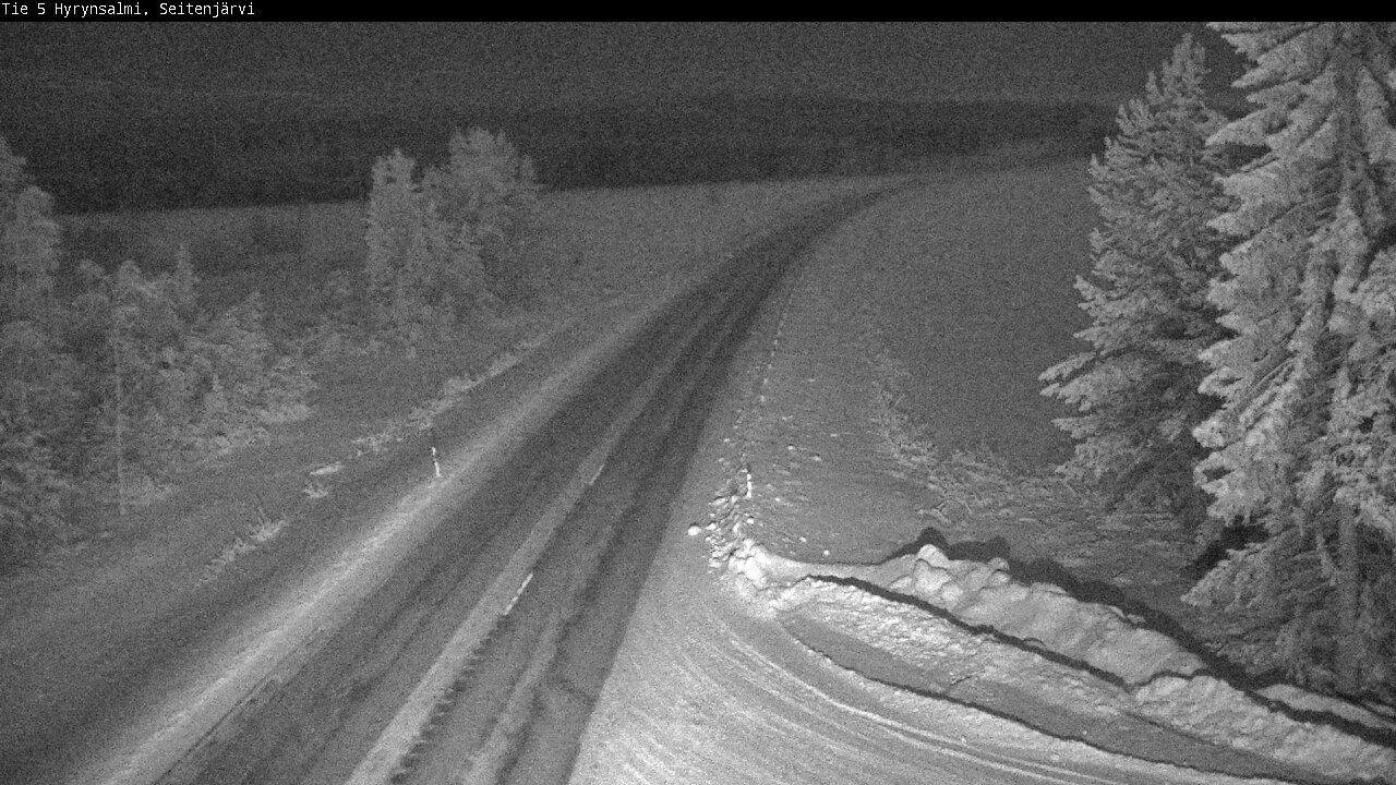 Kelikamerat Kuva Tie 5 Hyrynsalmi, Seitenjärvi, Hyrynsalmi, Kainuu