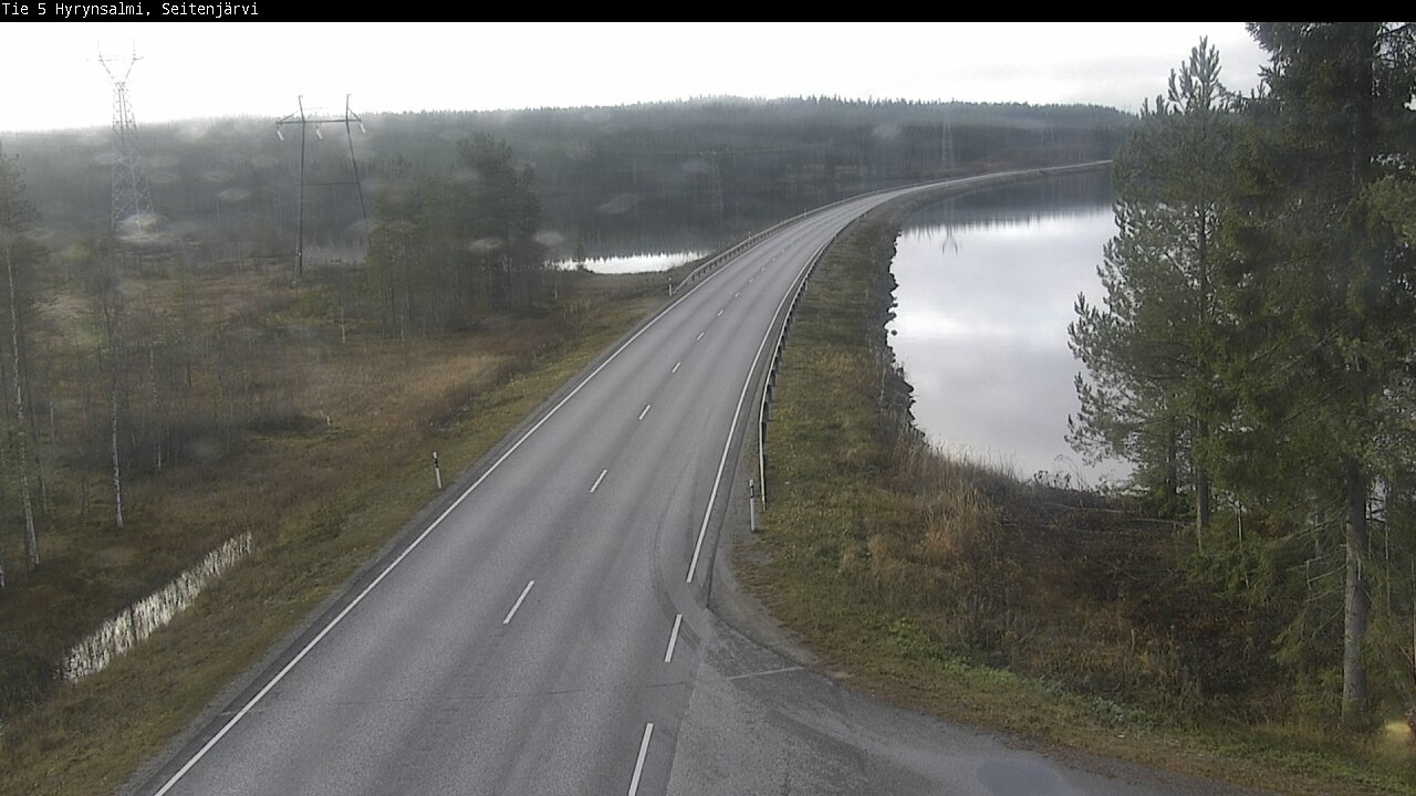 Kelikamerat Kuva Tie 5 Hyrynsalmi, Seitenjärvi, Hyrynsalmi, Kainuu