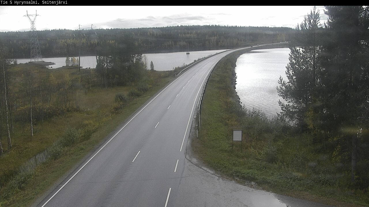 Kelikamerat Kuva Tie 5 Hyrynsalmi, Seitenjärvi, Hyrynsalmi, Kainuu