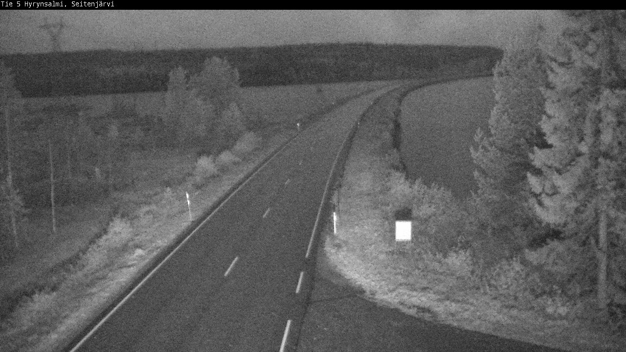 Kelikamerat Kuva Tie 5 Hyrynsalmi, Seitenjärvi, Hyrynsalmi, Kainuu