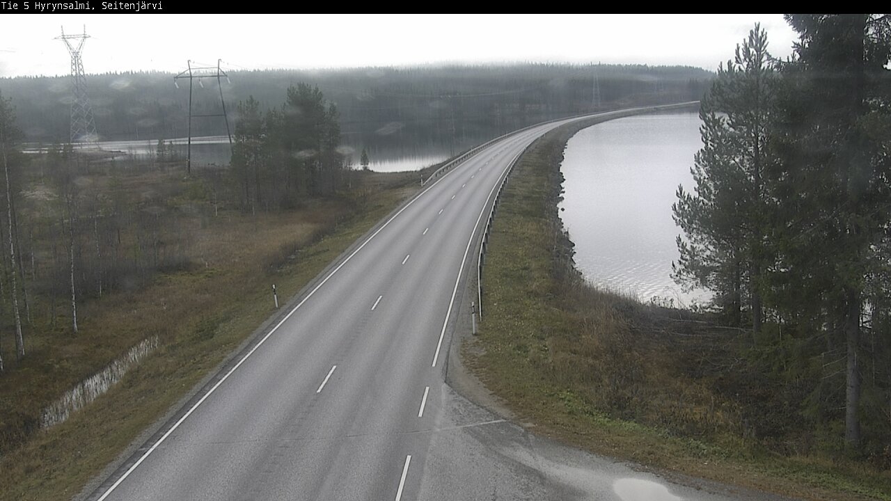 Kelikamerat Kuva Tie 5 Hyrynsalmi, Seitenjärvi, Hyrynsalmi, Kainuu