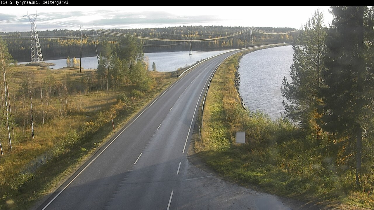 Kelikamerat Kuva Tie 5 Hyrynsalmi, Seitenjärvi, Hyrynsalmi, Kainuu