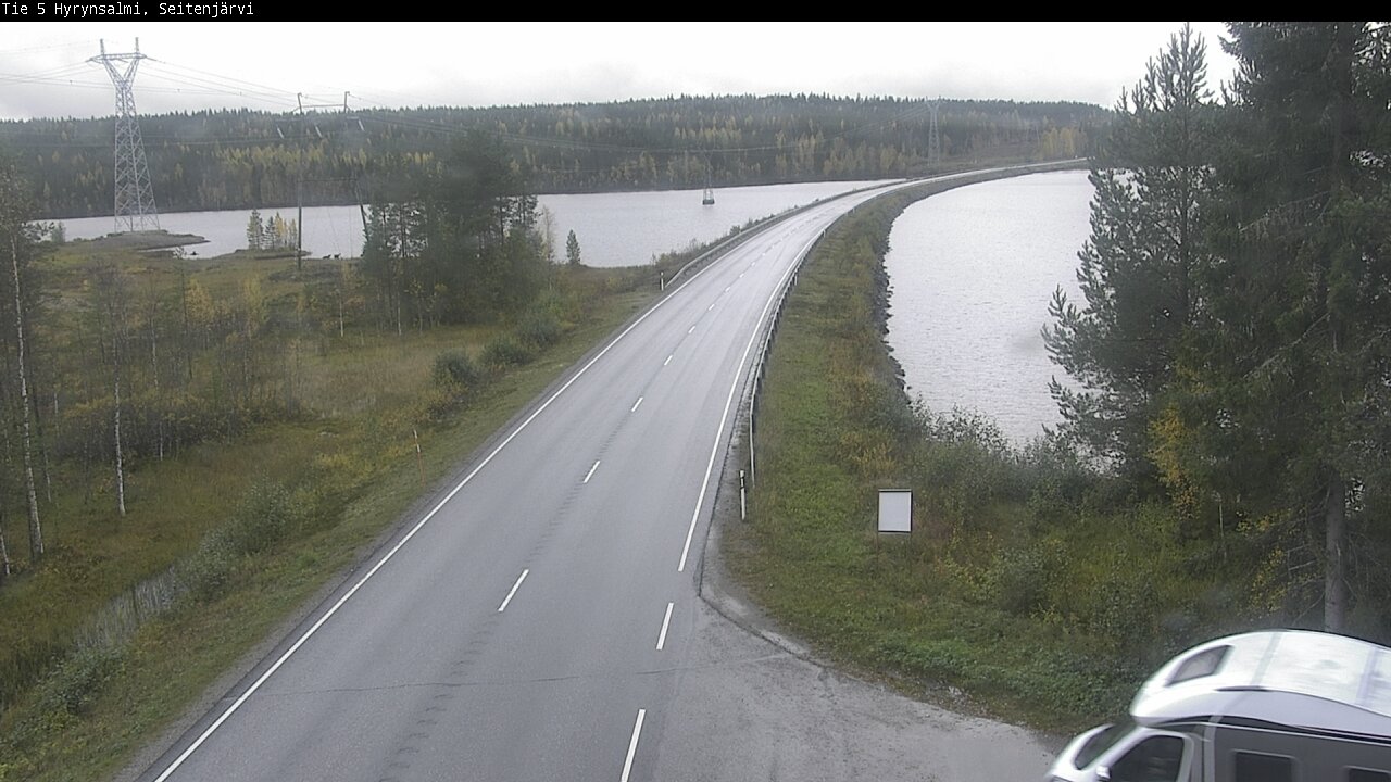 Kelikamerat Kuva Tie 5 Hyrynsalmi, Seitenjärvi, Hyrynsalmi, Kainuu