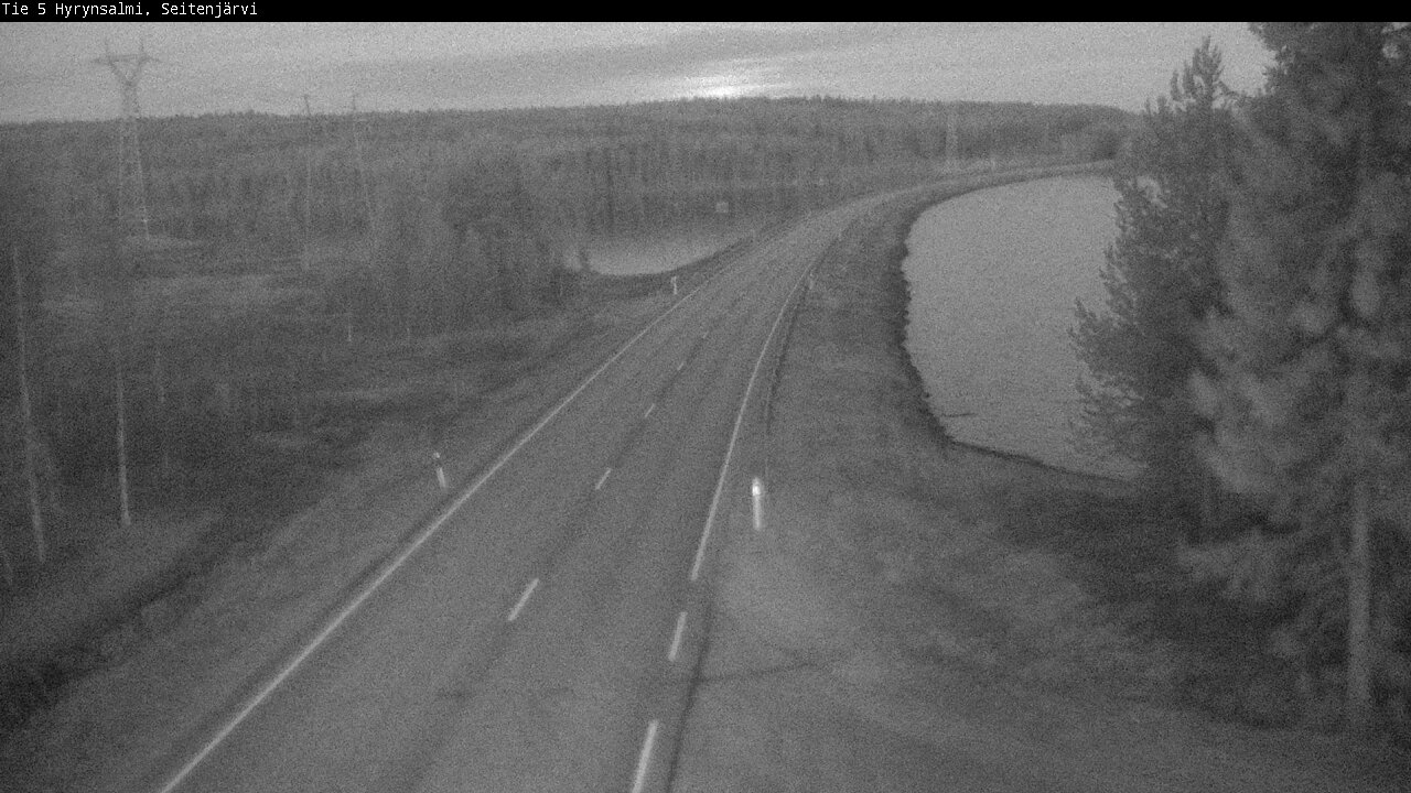 Kelikamerat Kuva Tie 5 Hyrynsalmi, Seitenjärvi, Hyrynsalmi, Kainuu
