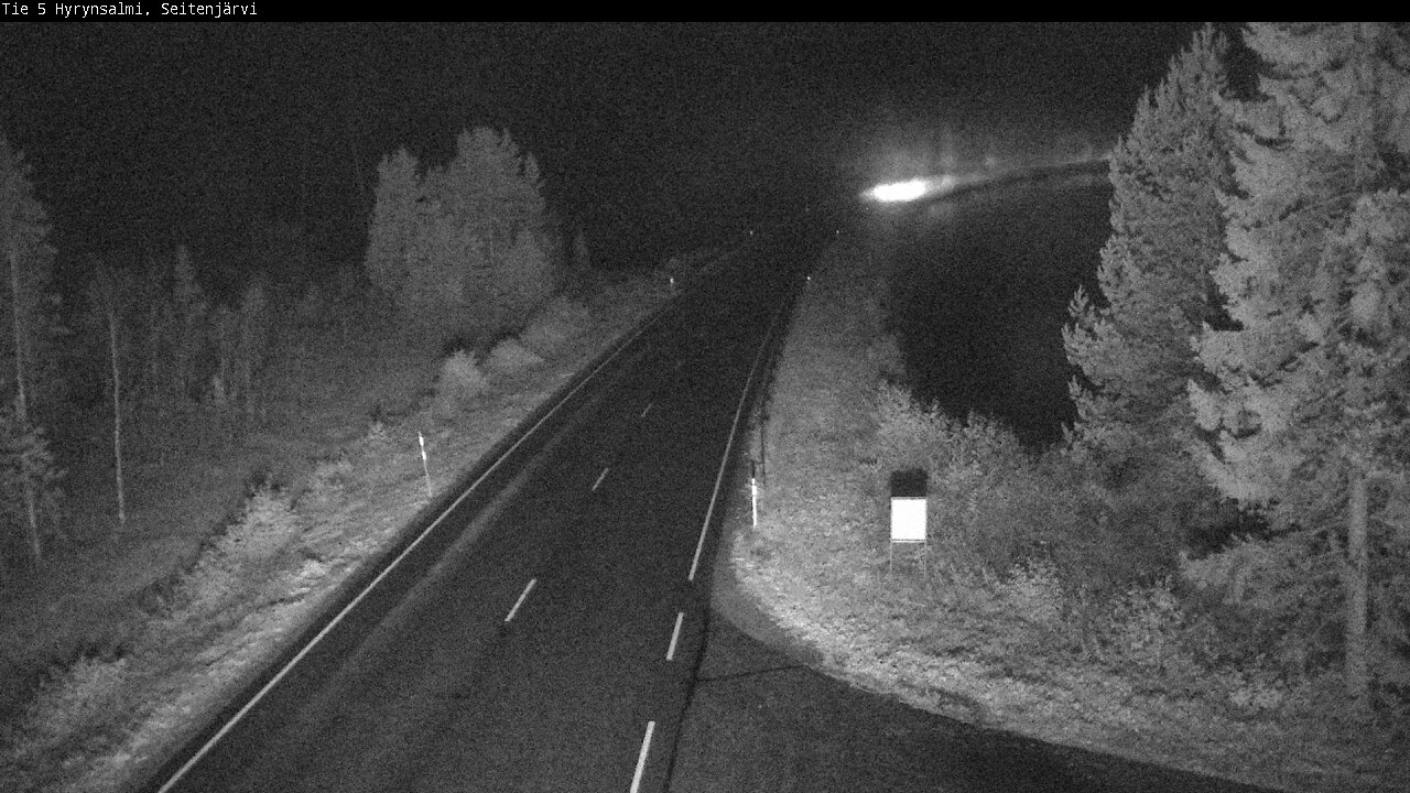 Kelikamerat Kuva Tie 5 Hyrynsalmi, Seitenjärvi, Hyrynsalmi, Kainuu
