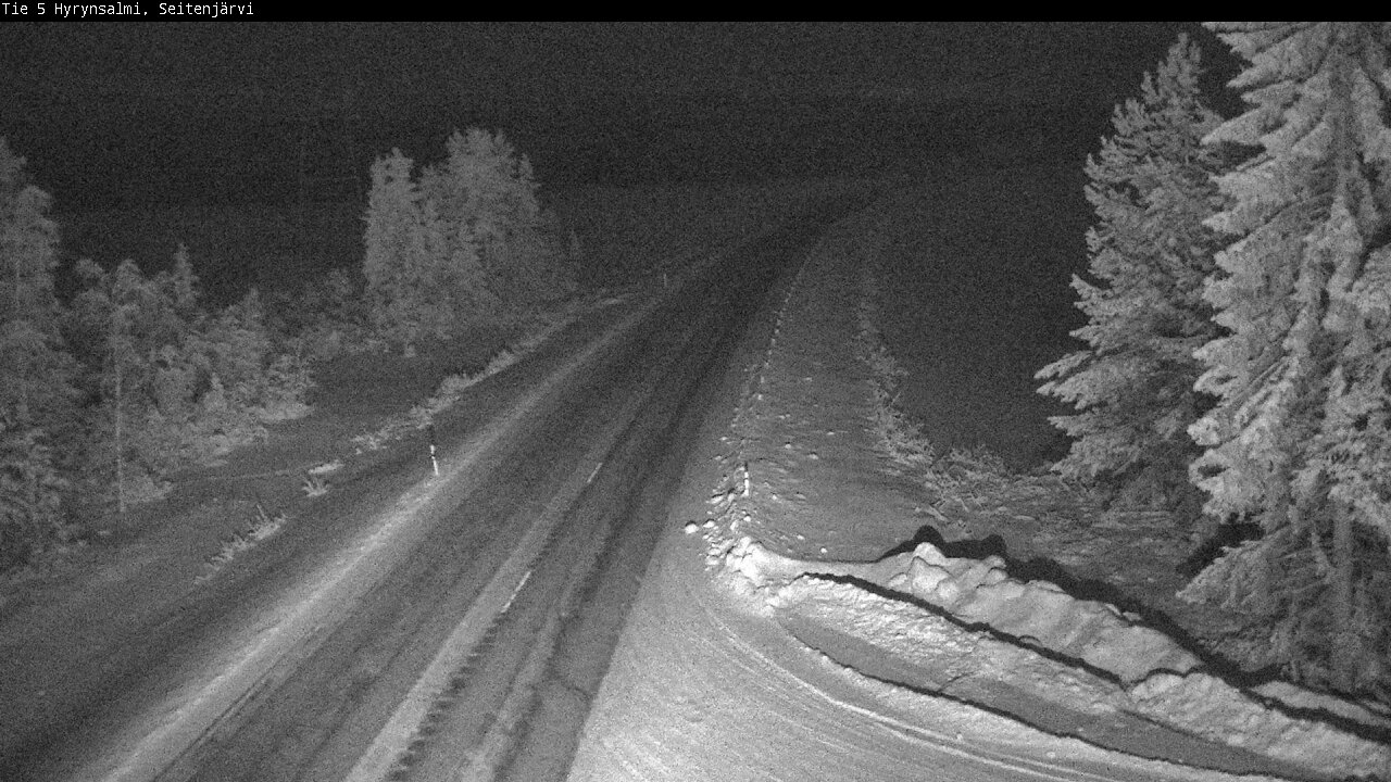 Kelikamerat Kuva Tie 5 Hyrynsalmi, Seitenjärvi, Hyrynsalmi, Kainuu