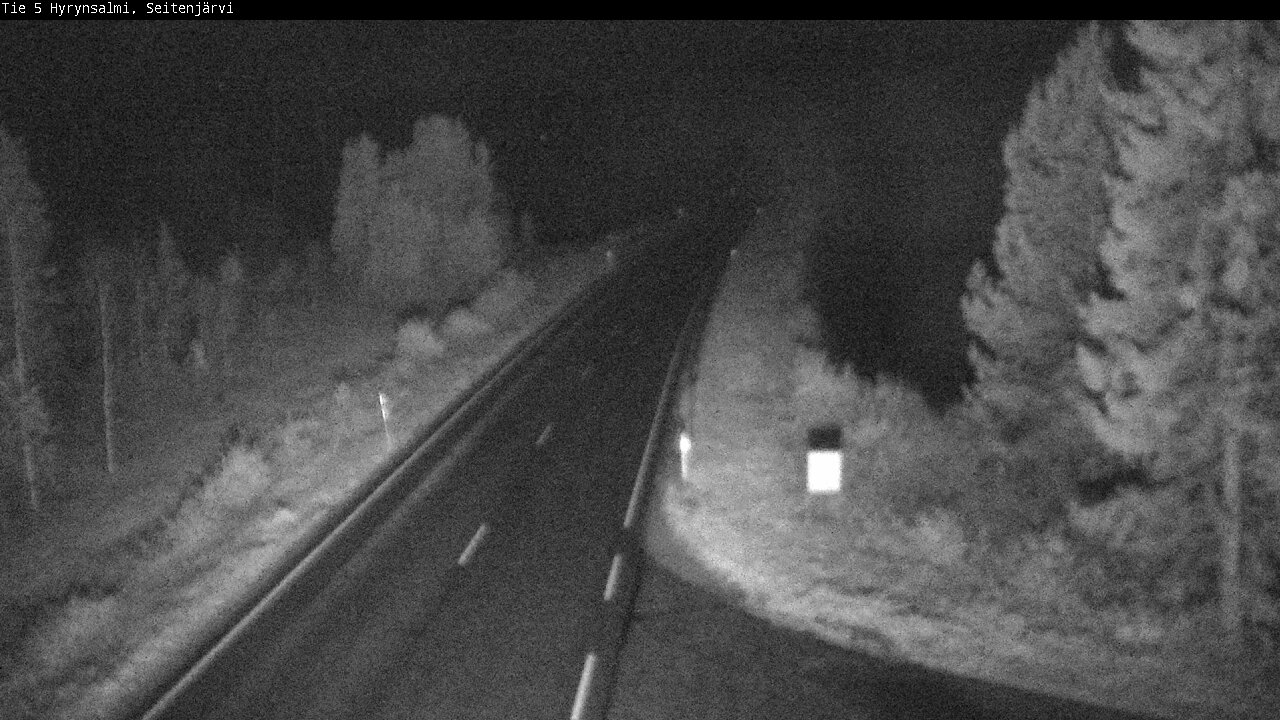 Kelikamerat Kuva Tie 5 Hyrynsalmi, Seitenjärvi, Hyrynsalmi, Kainuu