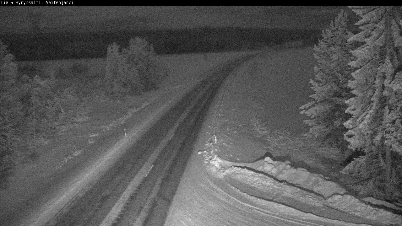 Kelikamerat Kuva Tie 5 Hyrynsalmi, Seitenjärvi, Hyrynsalmi, Kainuu