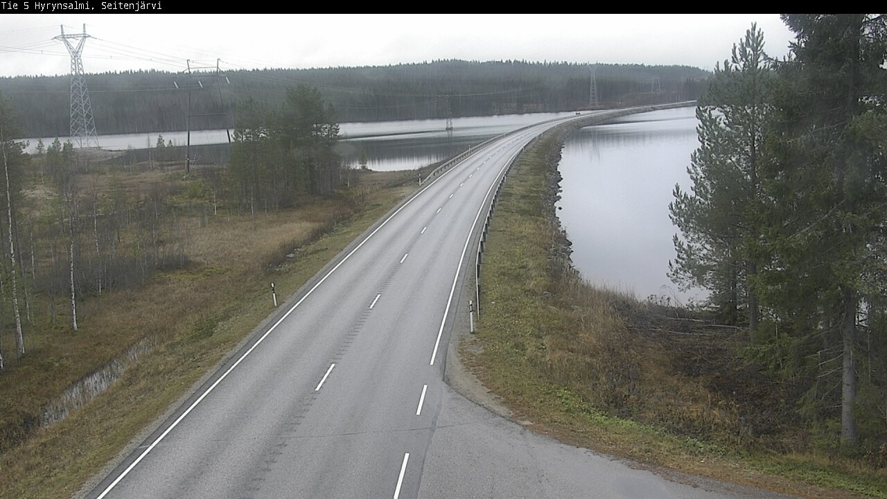 Kelikamerat Kuva Tie 5 Hyrynsalmi, Seitenjärvi, Hyrynsalmi, Kainuu