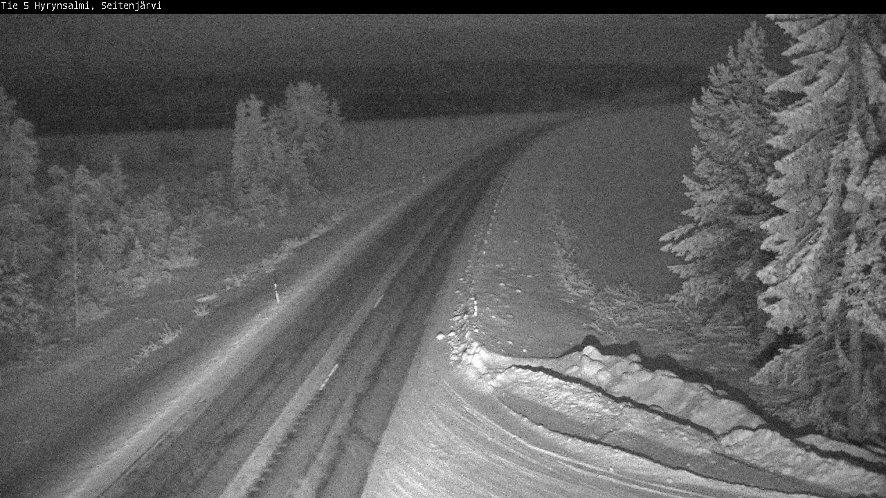 Kelikamerat Kuva Tie 5 Hyrynsalmi, Seitenjärvi, Hyrynsalmi, Kainuu