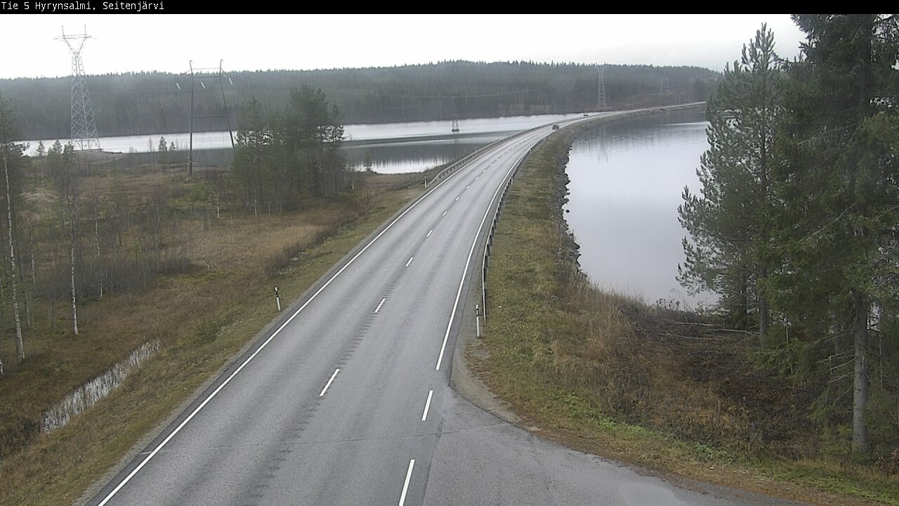 Kelikamerat Kuva Tie 5 Hyrynsalmi, Seitenjärvi, Hyrynsalmi, Kainuu