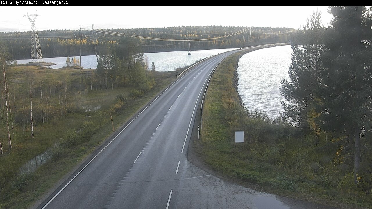 Kelikamerat Kuva Tie 5 Hyrynsalmi, Seitenjärvi, Hyrynsalmi, Kainuu