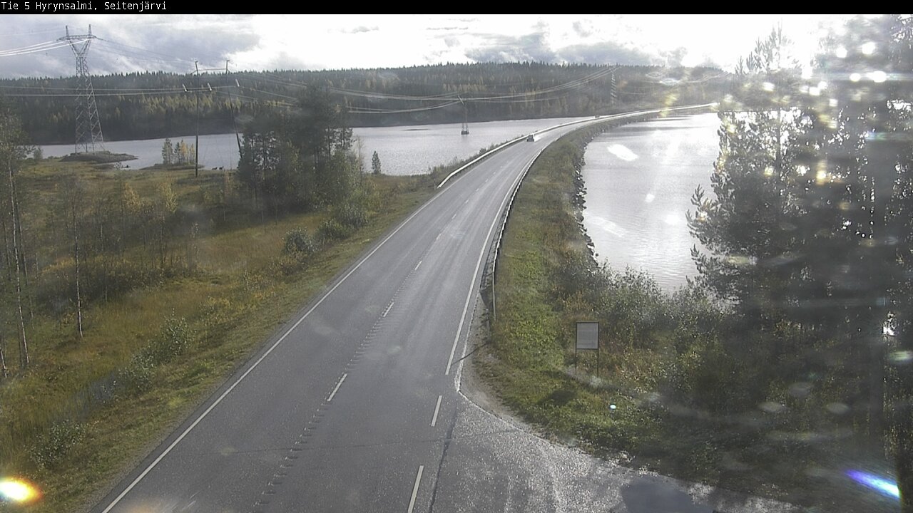 Kelikamerat Kuva Tie 5 Hyrynsalmi, Seitenjärvi, Hyrynsalmi, Kainuu