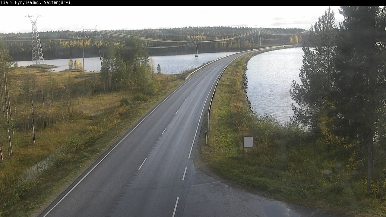 Kelikamerat Kuva Tie 5 Hyrynsalmi, Seitenjärvi, Hyrynsalmi, Kainuu
