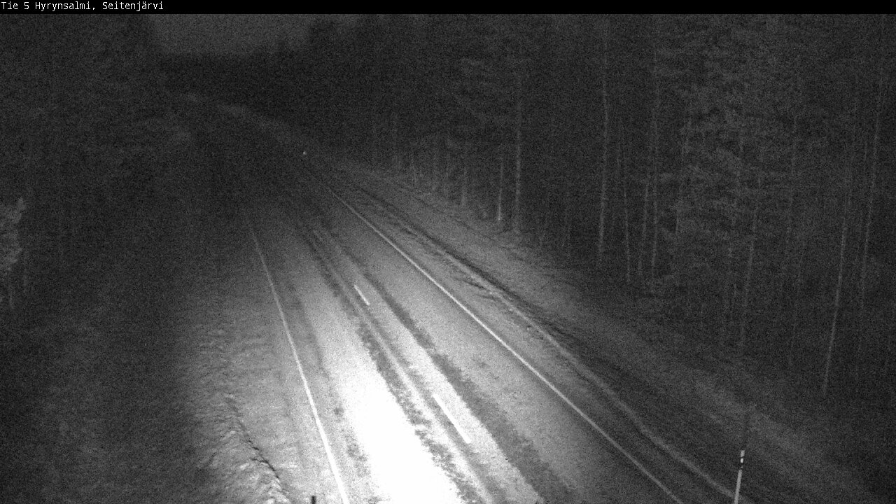 Kelikamerat Kuva Tie 5 Hyrynsalmi, Seitenjärvi, Hyrynsalmi, Kainuu