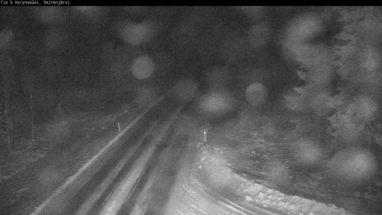 Weather Camera Image Road 5 Hyrynsalmi, Seitenjärvi, Hyrynsalmi, Kainuu