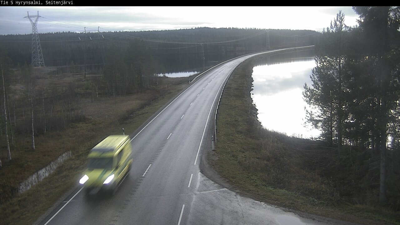 Kelikamerat Kuva Tie 5 Hyrynsalmi, Seitenjärvi, Hyrynsalmi, Kainuu