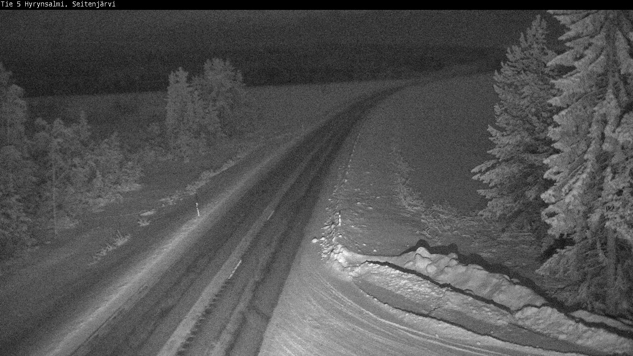 Kelikamerat Kuva Tie 5 Hyrynsalmi, Seitenjärvi, Hyrynsalmi, Kainuu