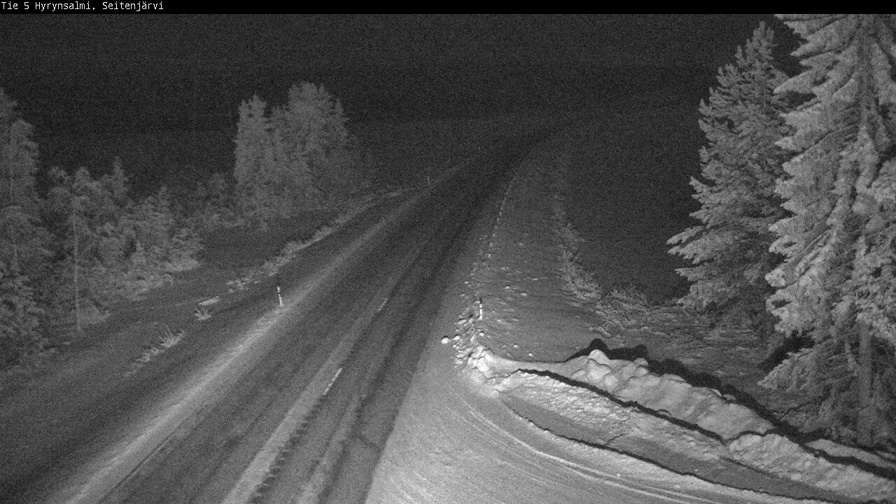 Kelikamerat Kuva Tie 5 Hyrynsalmi, Seitenjärvi, Hyrynsalmi, Kainuu