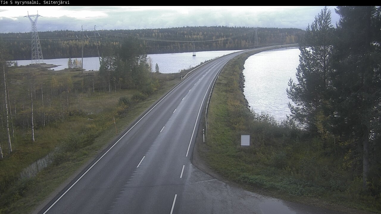 Kelikamerat Kuva Tie 5 Hyrynsalmi, Seitenjärvi, Hyrynsalmi, Kainuu