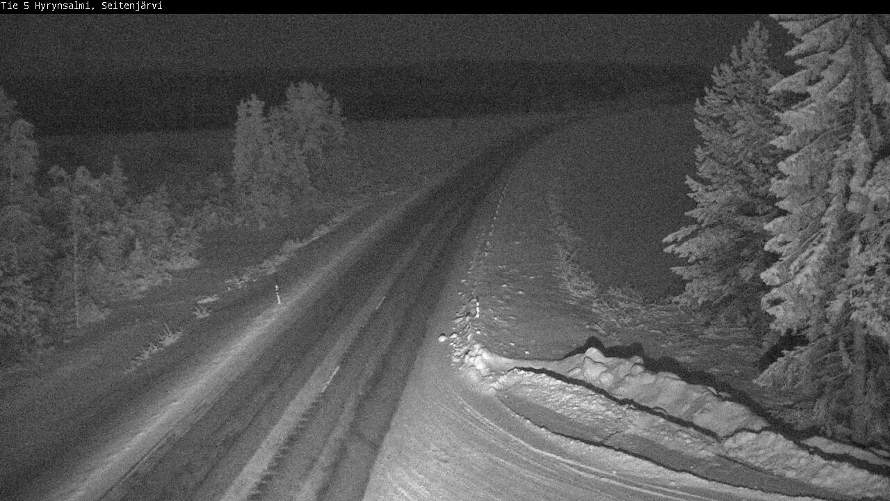 Kelikamerat Kuva Tie 5 Hyrynsalmi, Seitenjärvi, Hyrynsalmi, Kainuu