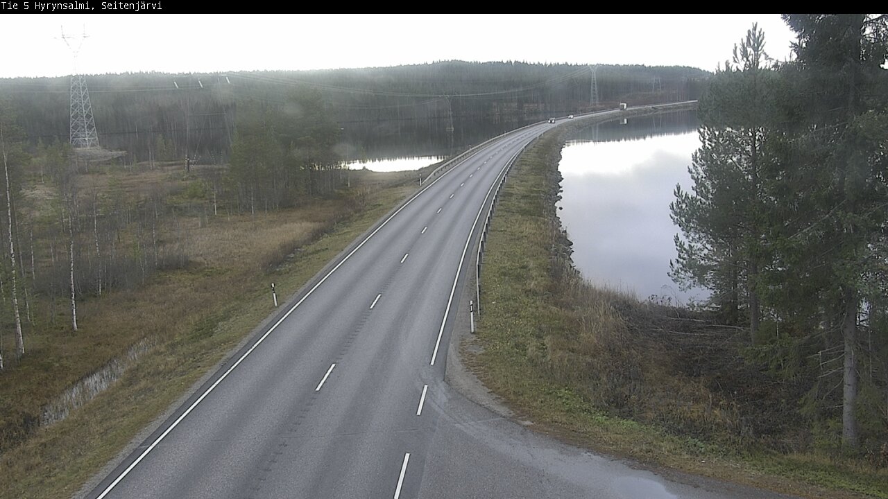 Kelikamerat Kuva Tie 5 Hyrynsalmi, Seitenjärvi, Hyrynsalmi, Kainuu