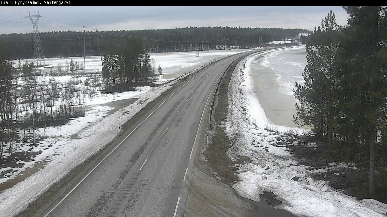 Kelikamerat Kuva Tie 5 Hyrynsalmi, Seitenjärvi, Hyrynsalmi, Kainuu