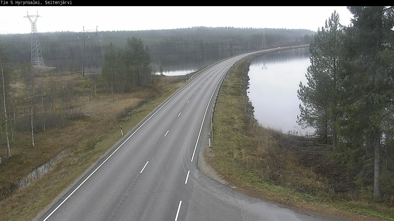 Kelikamerat Kuva Tie 5 Hyrynsalmi, Seitenjärvi, Hyrynsalmi, Kainuu