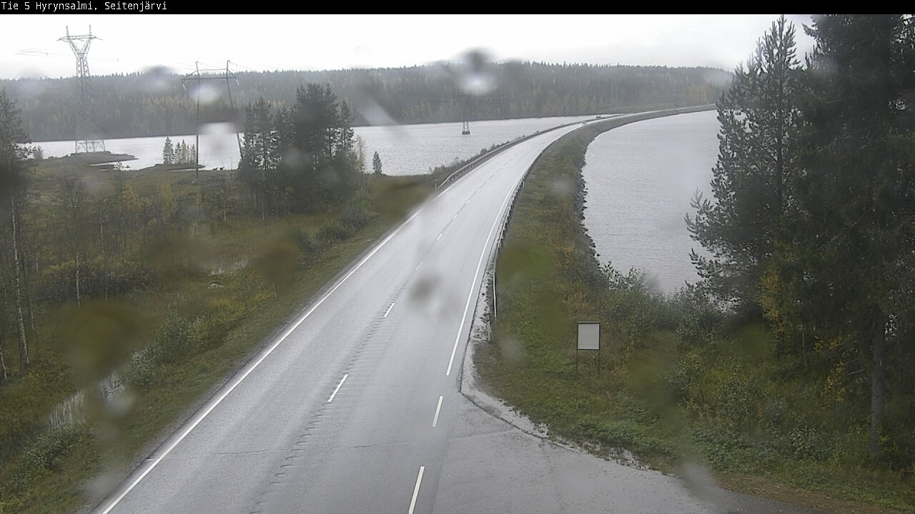 Kelikamerat Kuva Tie 5 Hyrynsalmi, Seitenjärvi, Hyrynsalmi, Kainuu