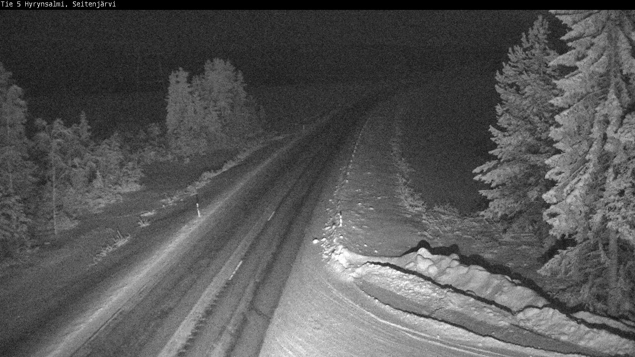 Kelikamerat Kuva Tie 5 Hyrynsalmi, Seitenjärvi, Hyrynsalmi, Kainuu