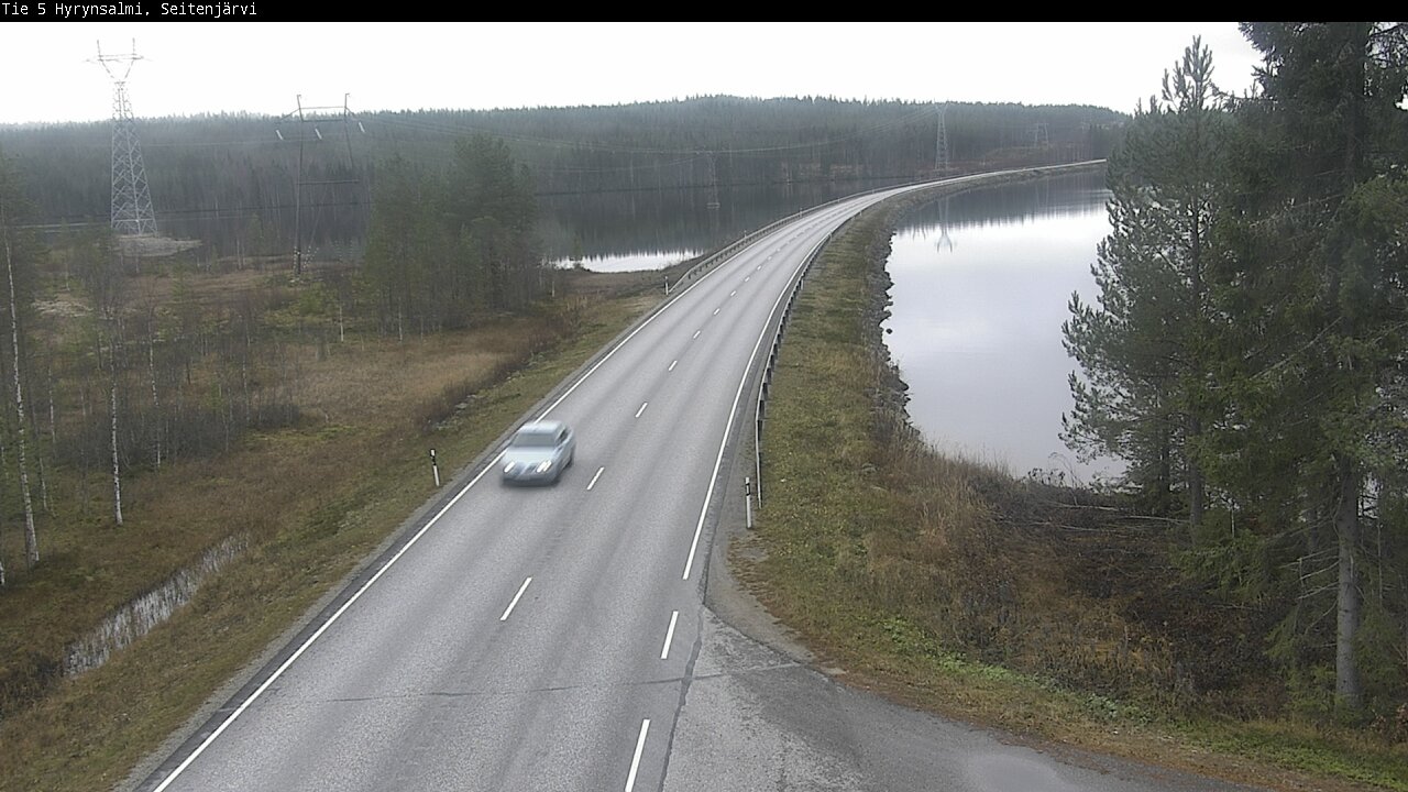 Kelikamerat Kuva Tie 5 Hyrynsalmi, Seitenjärvi, Hyrynsalmi, Kainuu