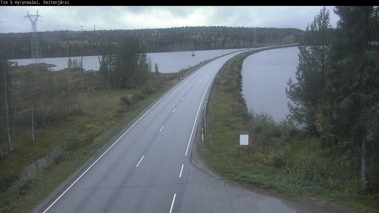 Kelikamerat Kuva Tie 5 Hyrynsalmi, Seitenjärvi, Hyrynsalmi, Kainuu