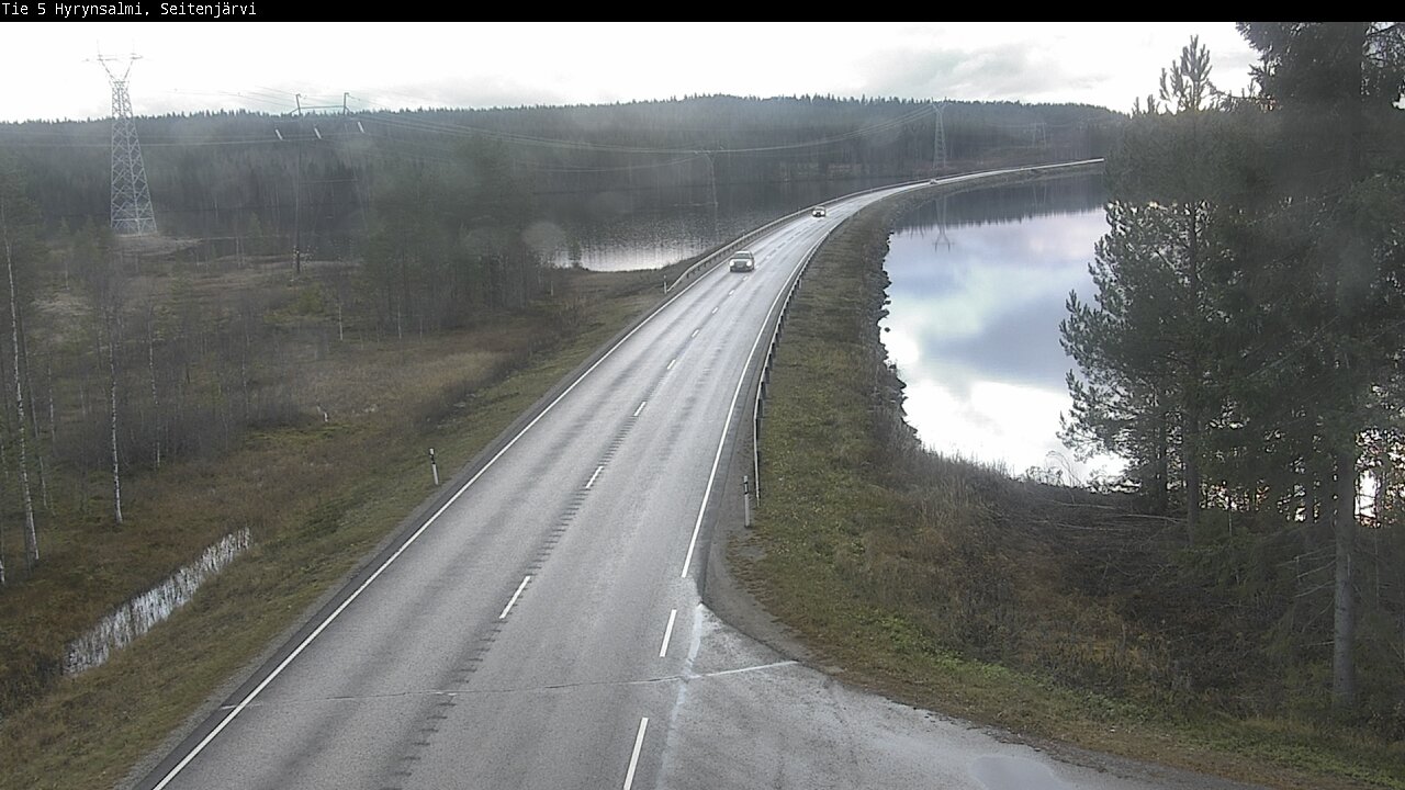 Kelikamerat Kuva Tie 5 Hyrynsalmi, Seitenjärvi, Hyrynsalmi, Kainuu