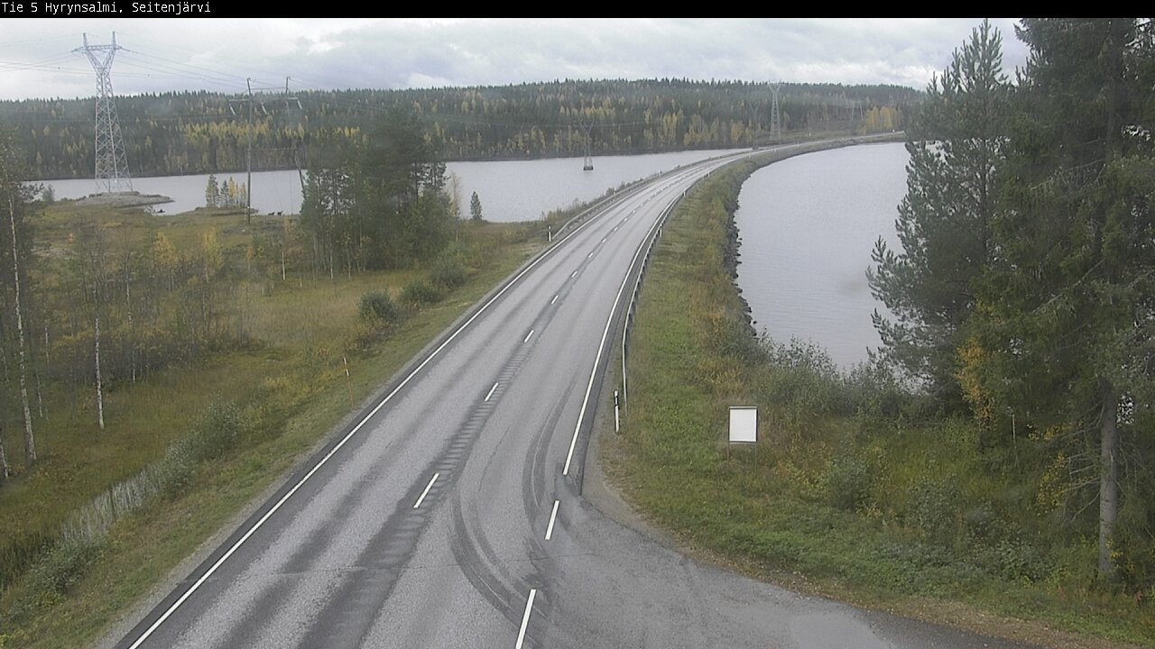 Kelikamerat Kuva Tie 5 Hyrynsalmi, Seitenjärvi, Hyrynsalmi, Kainuu