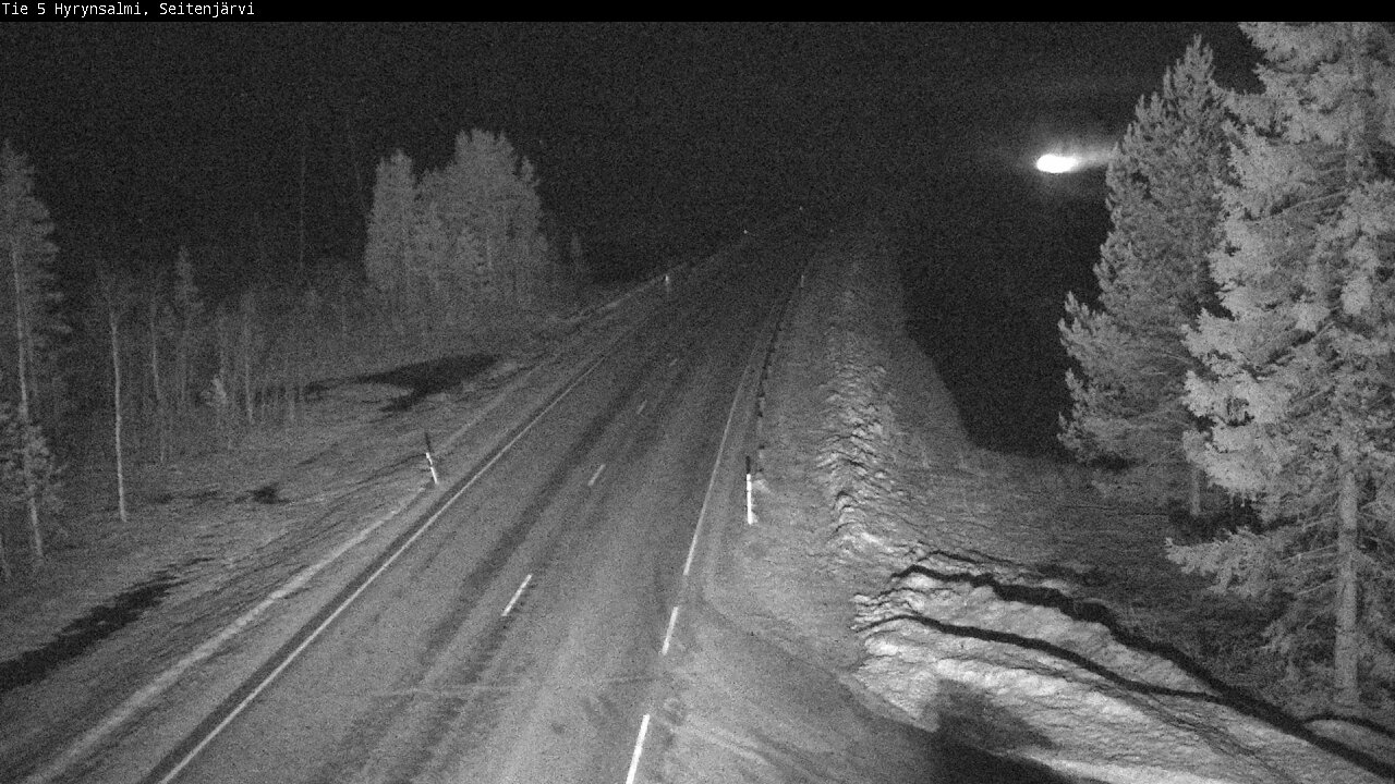 Kelikamerat Kuva Tie 5 Hyrynsalmi, Seitenjärvi, Hyrynsalmi, Kainuu