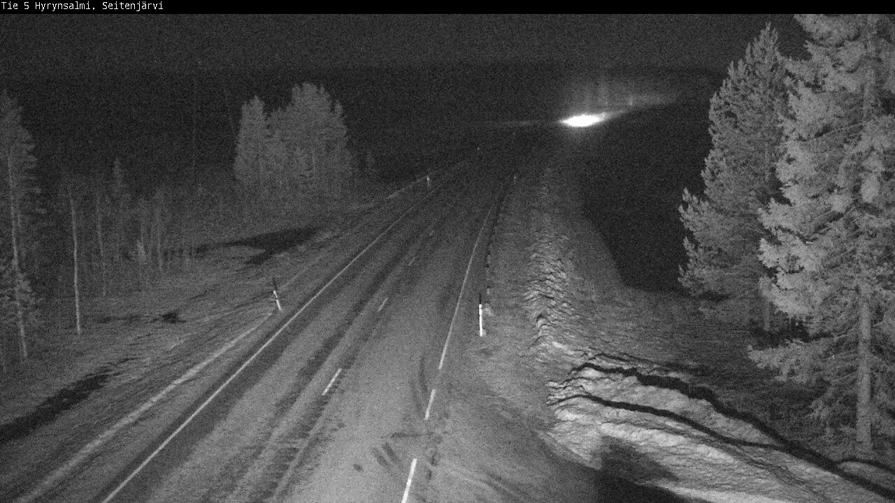 Kelikamerat Kuva Tie 5 Hyrynsalmi, Seitenjärvi, Hyrynsalmi, Kainuu