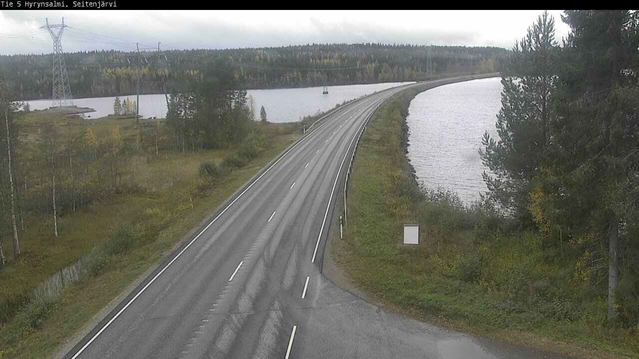 Kelikamerat Kuva Tie 5 Hyrynsalmi, Seitenjärvi, Hyrynsalmi, Kainuu