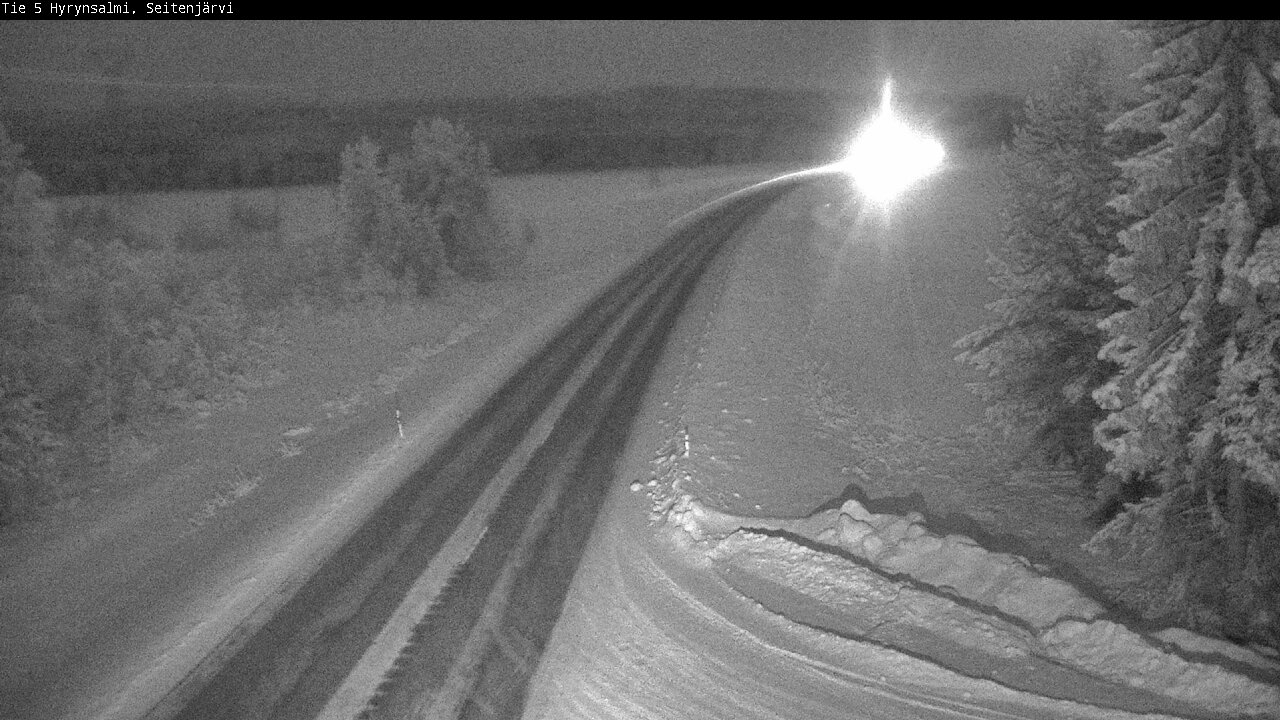 Kelikamerat Kuva Tie 5 Hyrynsalmi, Seitenjärvi, Hyrynsalmi, Kainuu