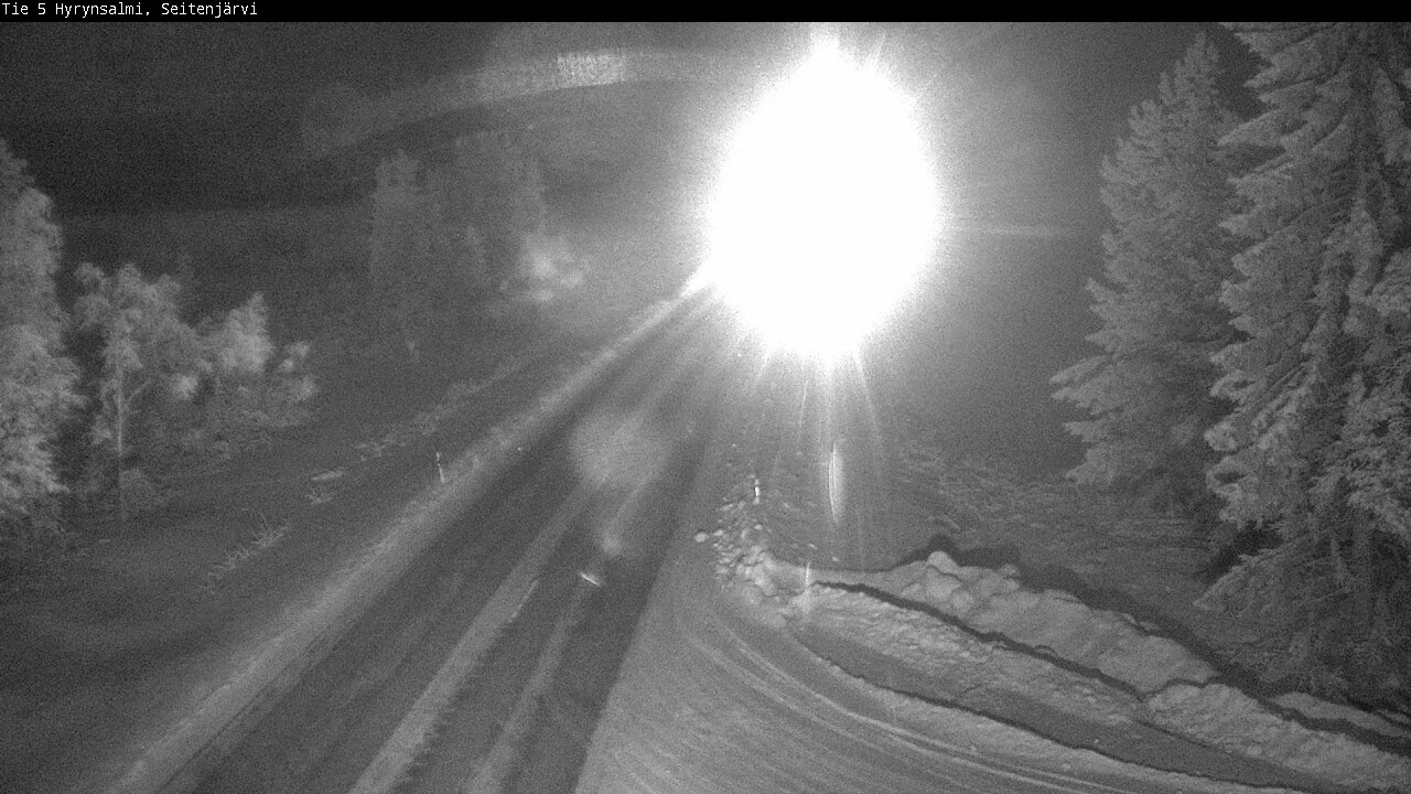 Kelikamerat Kuva Tie 5 Hyrynsalmi, Seitenjärvi, Hyrynsalmi, Kainuu