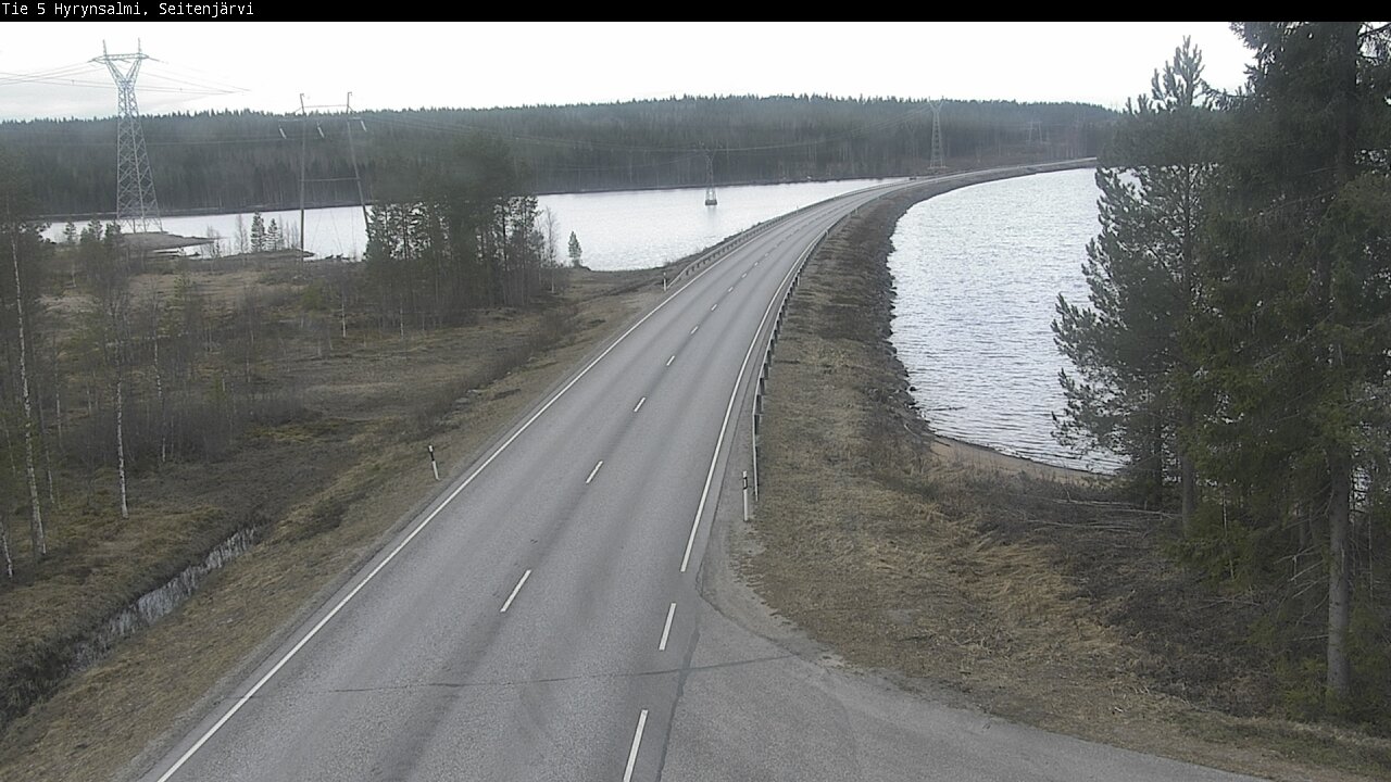 Kelikamerat Kuva Tie 5 Hyrynsalmi, Seitenjärvi, Hyrynsalmi, Kainuu
