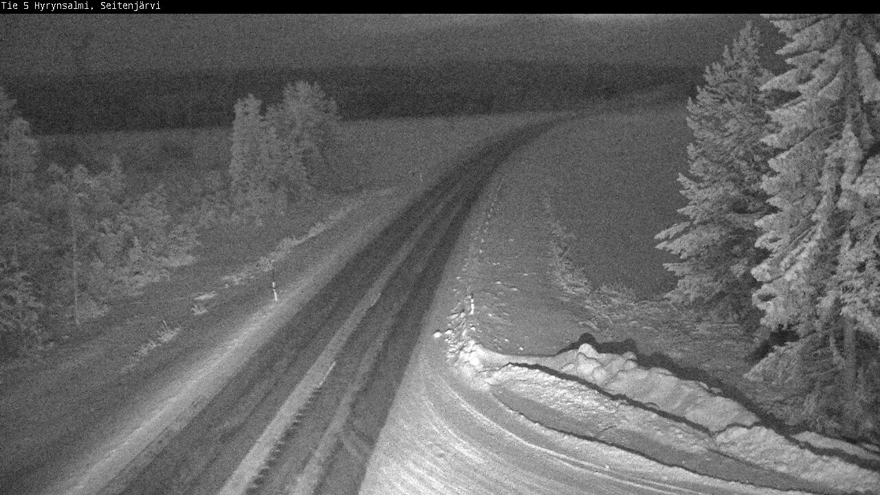 Kelikamerat Kuva Tie 5 Hyrynsalmi, Seitenjärvi, Hyrynsalmi, Kainuu